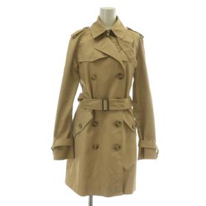 トレンチコート アウター ミドル ベルト付き S ベージュ F86052 /XZ GY13