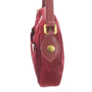 MARC by MARC JACOBS ショルダーバッグ クロスボディ ナイロン レザー 革 ロゴ 赤 レッド /MN10 GY11