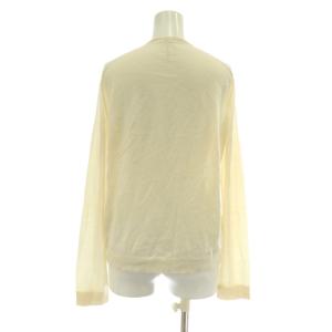 HERMES マルジェラ期 カーディガン ニット カシミヤ シルク混 SM ホワイト