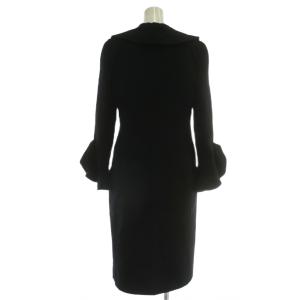 VALENTINO ロング コート 10 ブラック