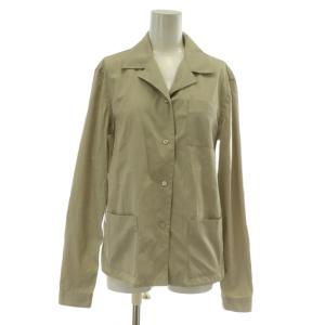 シャツ ブラウス 長袖 42 L グレー /XZ GY18