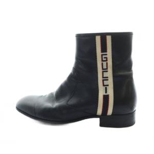 ショートブーツ 8.5 ブラック 523289