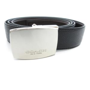 ベルト レザー ロゴ バックル 42 111.5cm 黒 ブラック 茶 ブラウン 64889 /JS GY18