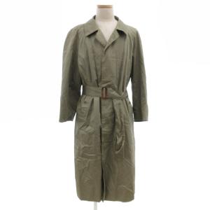 ヴィンテージ トレンチコート 裏地ノバチェック カーキ