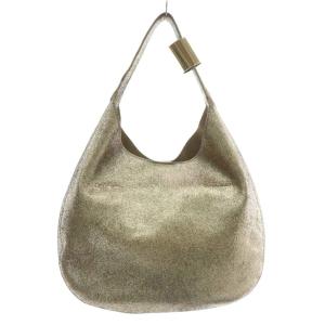 JIMMY CHOO ワンハンドルバッグ ゴールドカラー