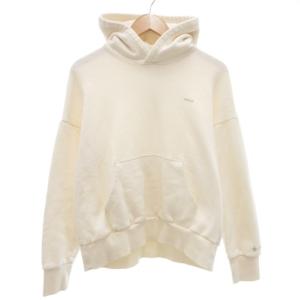 パーカー フーディ プルオーバー ロゴ 長袖 02 170/92A 白 ホワイト MTAT23A8243