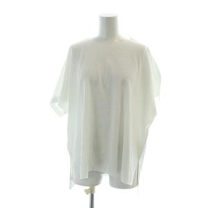 イッセイミヤケ A-POC INSIDE カットソー シャツ 半袖 スリット 白 ホワイト GY17 /MQ