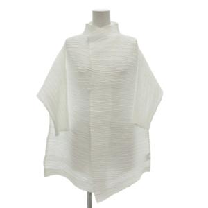 カーディガン プリーツ 2 ホワイト