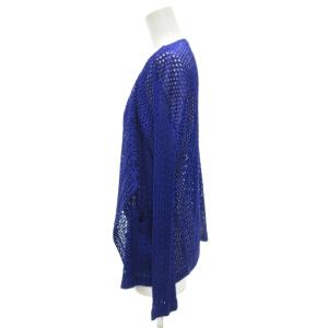 PLEATS PLEASE ISSEY MIYAKE イッセイミヤケ 美品 カーディガン メッシュ 長袖 3 紫 パープル /AE GY17