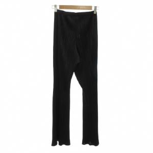 PLEATS PLEASE ISSEY MIYAKE イッセイミヤケ イージーパンツ スラックス フレア プリーツ 3 黒 ブラック /AE GY17