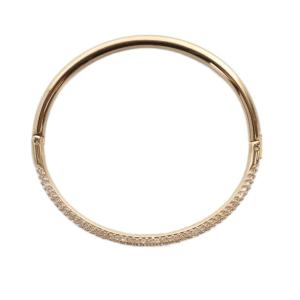 SWAROVSKI バングル ブレスレット アクセサリー ラインストーン ゴールド色 GY18 /MQ