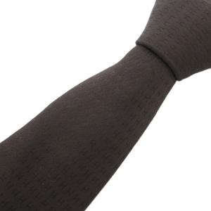 ネクタイ レギュラータイ シルク ダークブラウン /AE GY17