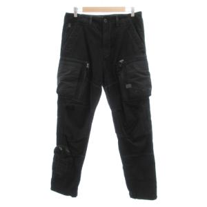 カーゴパンツ ワーク ロゴ 31 黒 ブラック /JS GY18