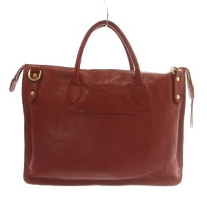 IL BISONTE ビジネスバッグ 2WAY レッド D0308TRP