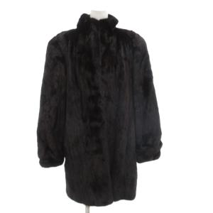 ベル ビジョン Belle Vison 銀サガ ファーコート 毛皮 ミンクファー ミドル ハーフ丈 9