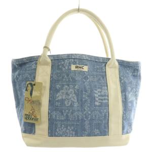 × レインスプーナー Reyn Spooner トートバッグ ハンド キャンバス 花柄 総柄 オープントップ