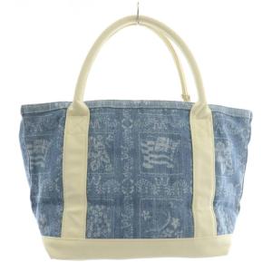 Ron Herman × レインスプーナー Reyn Spooner トートバッグ ハンド キャンバス 花柄 総柄 オープントップ