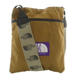 X-Pac Shoulder Pocket ショルダーバッグ サコッシュ ナイロン ロゴ 茶色 ブラウン