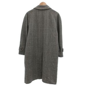 burberrys ヴィンテージ ステンカラーコート ヘリンボーン グレー