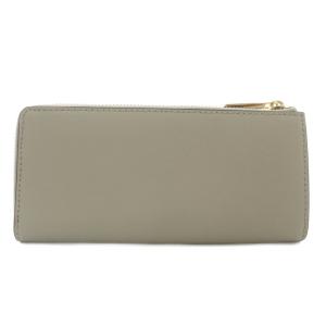 MICHAEL KORS 長財布 レザー L字ファスナー ロゴ ゴールド金具 グレー 35T6GTVE3L /XZ GY18