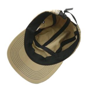 Supreme 18SS Contrast Stitch Camp Cap ボックスロゴ ブラウン
