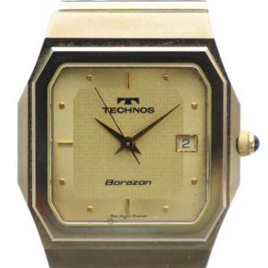 ジャンク品 1104190 腕時計 ウォッチ クォーツ カレンダー付き シルバー色 ゴールド色 GY18