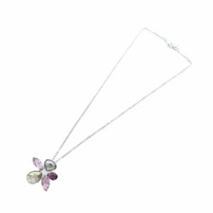 SWAROVSKI Heritage フラワー ペンダント ネックレス アクセサリー 花 クリスタル シルバーカラー 銀色