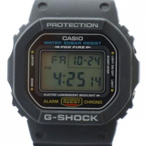 DW-5600E 腕時計 ウォッチ デジタル カレンダー付き ロゴ クォーツ 黒 ブラック GY18 /MQ