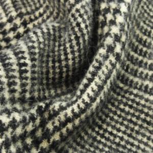 POLO RALPH LAUREN マフラー フリンジ ウール ロゴ 刺繍 グレンチェック 千鳥格子 グレー /CK20 GY11