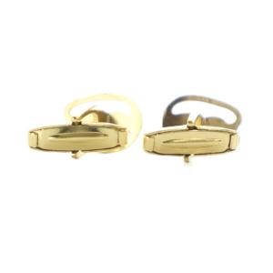 GUCCI カフス アクセサリー ロゴ ゴールド色 GY18 /MQ OH