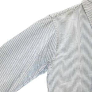 RALPH LAUREN タグ付き ボタンダウンシャツ ブラウス BD オックスフォード 6 ポニー刺繍 ストライプ 長袖 水色