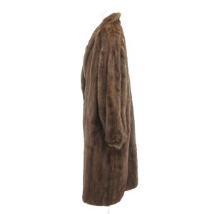 SAGA MINK 銀サガ ファーコート F ミンクファー ブラウン