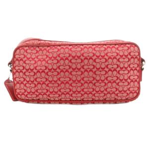 COACH 6341 ミニシグネチャー ショルダーバッグ 斜め掛け クロスボディ キャンバス 赤 レッド /GV GY18