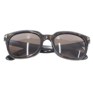 サングラス アイウェア 度無し ロゴ べっ甲柄 TF211 5321-140 茶 ブラウン /AE GY18