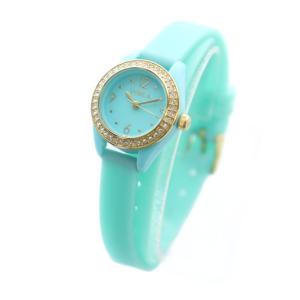 FURLA 腕時計 ウォッチ クォーツ シリコンベルト ロゴ 緑 グリーン GY18 /MQ