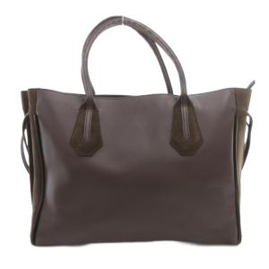 Longchamp ペネロペ ハンドバッグ タッセル 裏地レオパード柄