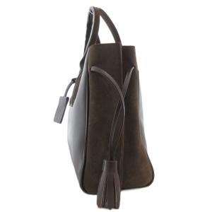 Longchamp ペネロペ ハンドバッグ タッセル 裏地レオパード柄