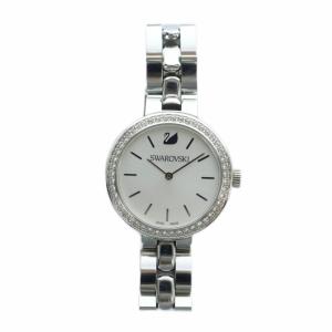 SWAROVSKI 5095600 腕時計 ウォッチ クォーツ ロゴ ラインストーン シルバー色 GY18 /MQ