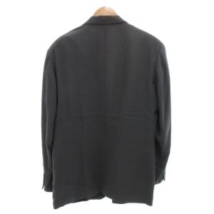 EMPORIO ARMANI テーラードジャケット ブレザー シングル 2B ノーベント 茶 ブラウン 青 ブルー /GV GY18