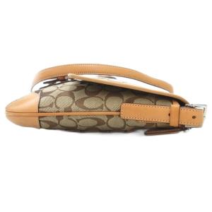 COACH ショルダーバッグ シグネチャー キャンバス レザー ベージュ 6079 /AE GY18