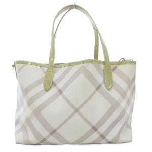 BURBERRY トートバッグ チェック柄 ベージュ