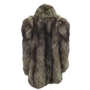 SAGA FOX 銀サガ ファーコート 13 シルバーフォックスファー ブラウン