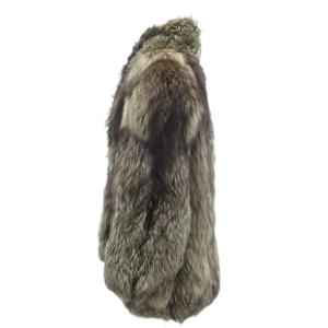 SAGA FOX 銀サガ ファーコート 13 シルバーフォックスファー ブラウン