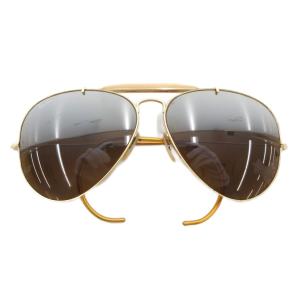 ヴィンテージ B＆L ボシュロム サングラス アイウェア ティアドロップ ダブルブリッジ 6214 茶