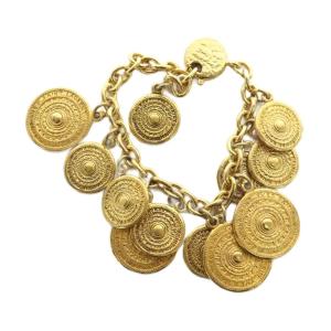 ヴィンテージ ブレスレット ゴールドカラー