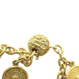 YVES SAINT LAURENT ヴィンテージ ブレスレット ゴールドカラー