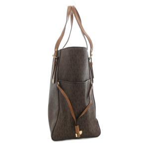 MICHAEL KORS ボイジャー VOYAGER MKシグネチャー ハンドバッグ トートバッグ 肩掛け 総柄 PVC レザー