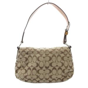 COACH ショルダーバッグ ワンショルダー シグネチャー キャンバス レザー ベージュ F13113 /AE GY18