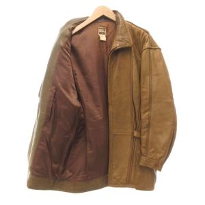 ISSEY MIYAKE MEN 初期タグ ヴィンテージ レザー ジャケット M ブラウン