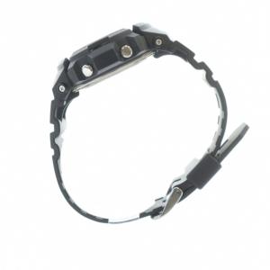 CASIO G-SHOCK AWG-M100SB 腕時計 ウォッチ デジアナ 電波ソーラー ロゴ 青文字盤 黒 ブラック GY18